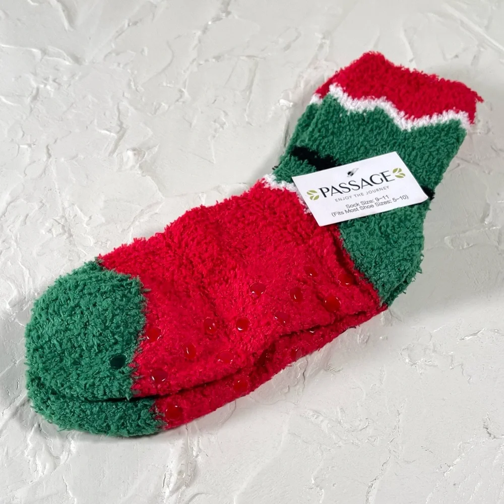 *NWT Bundle Fuzzy Holiday Socks